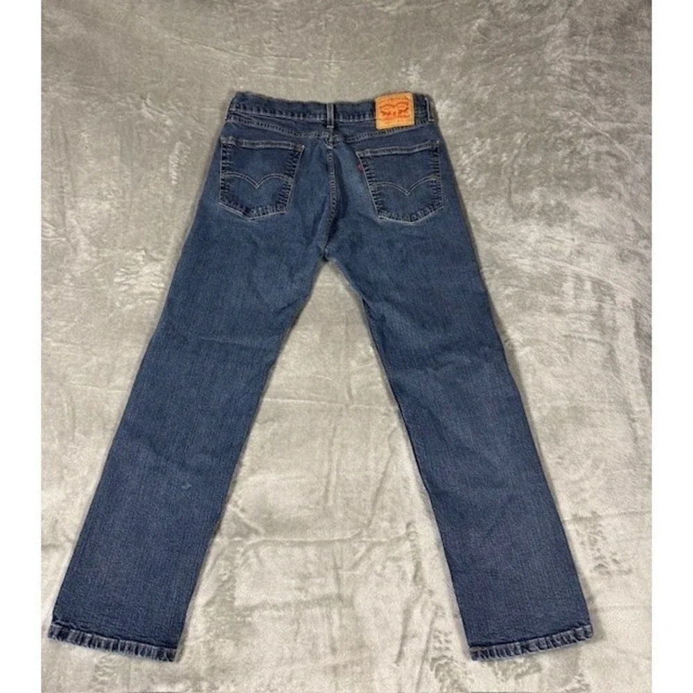 Levi's Jeans Mens 32x29‎ 505 Regular Fit Straight Leg Medium Wash Blue Denim